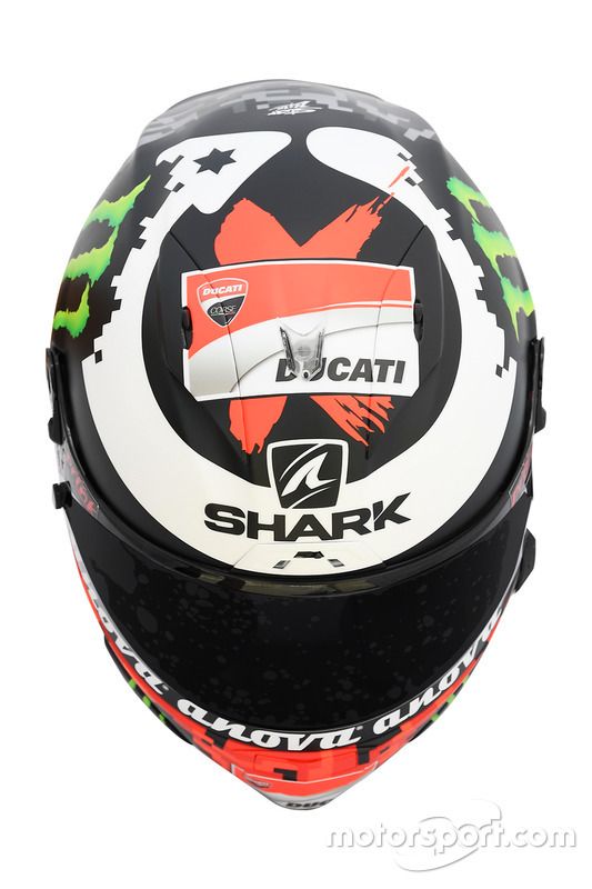 Casco de Jorge Lorenzo, Ducati Team