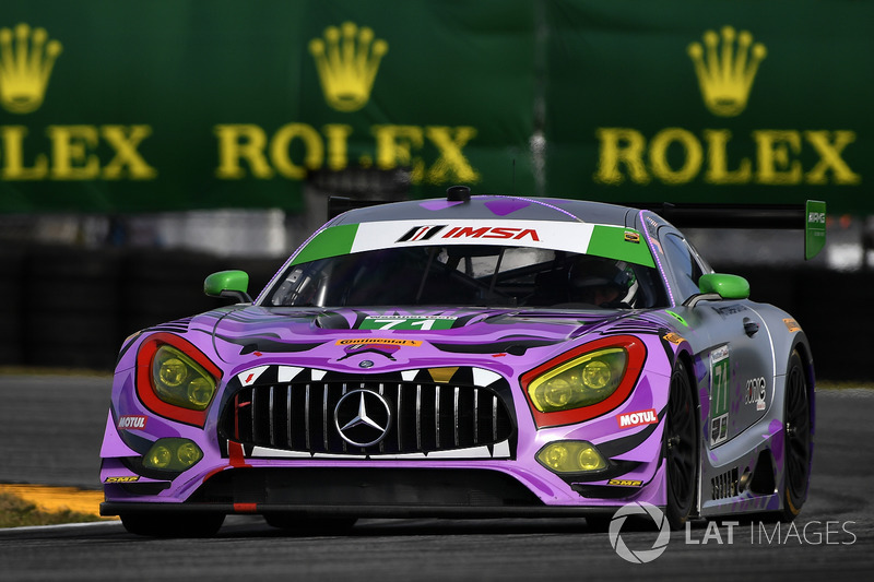 #71 P1 Motorsports Mercedes AMG GT3, GTD: Kenton Koch, Robert Foley III, Juan Perez, Loris Spinelli