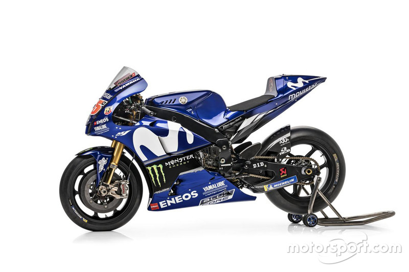 La moto de Maverick Viñales, Yamaha Factory Racing