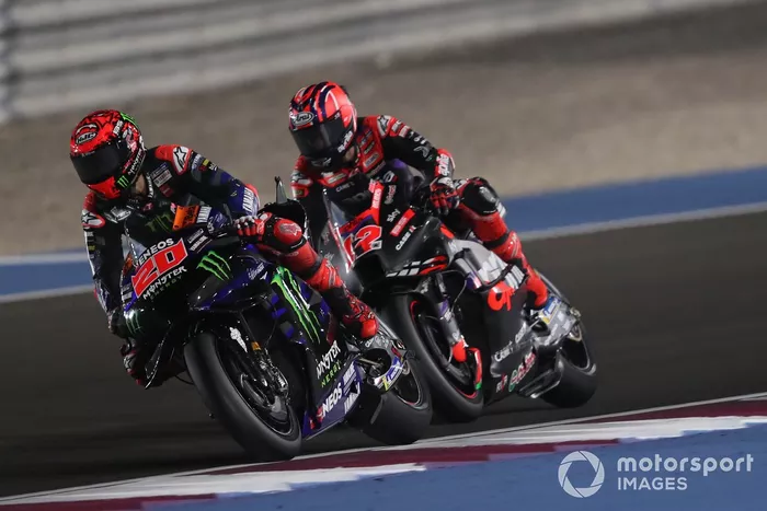 Fabio Quartararo, Yamaha Factory Racing,Maverick Vinales, Aprilia Racing Team 
