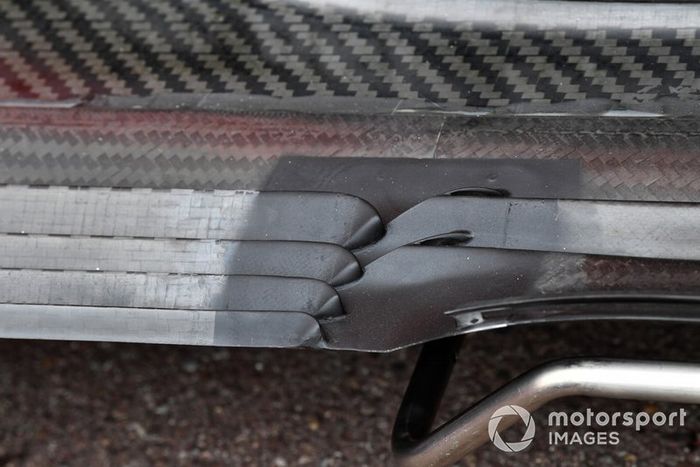 Ferrari SF90 dettaglio del floor