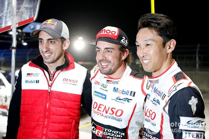 Pole position de #8 Toyota Gazoo Racing Toyota TS050: Sébastien Buemi, Kazuki Nakajima, Fernando Alonso