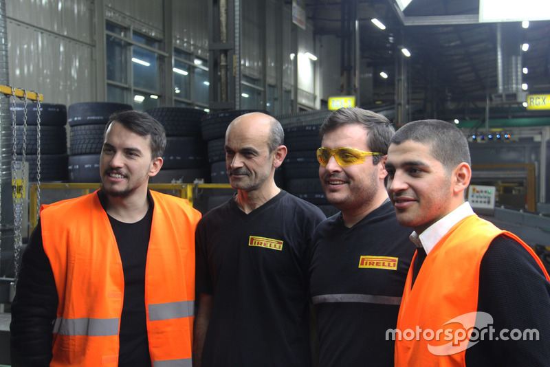 Ayhancan Güven, Salih Yoluç ve Pirelli Motorsport Türkiye ekibi