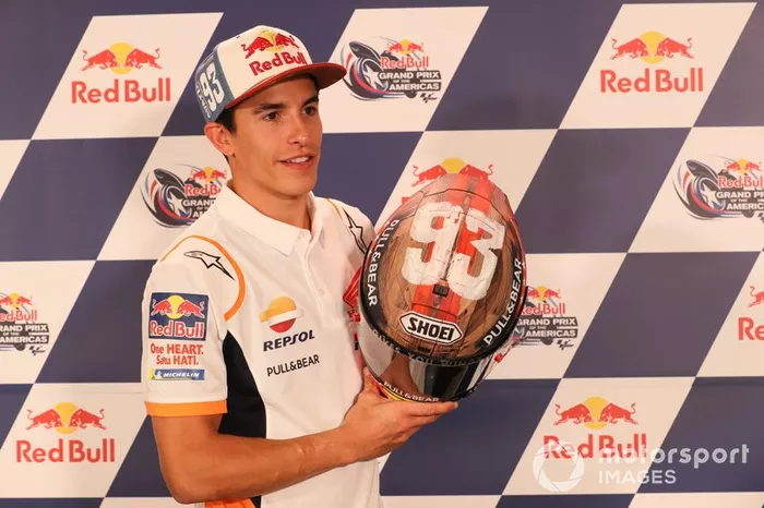Le casque de Marc Márquez