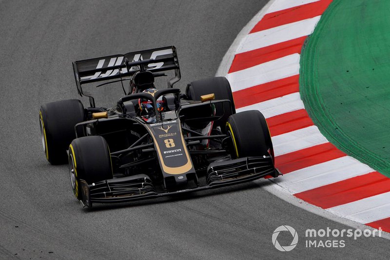 Romain Grosjean, Haas F1 Team VF-19 Ferrari