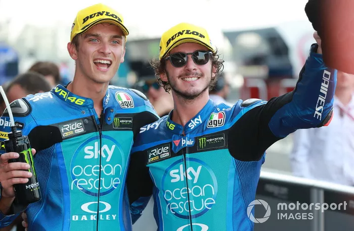 Luca Marini, Sky Racing Team VR46 Francesco Bagnaia, Sky Racing Team VR46