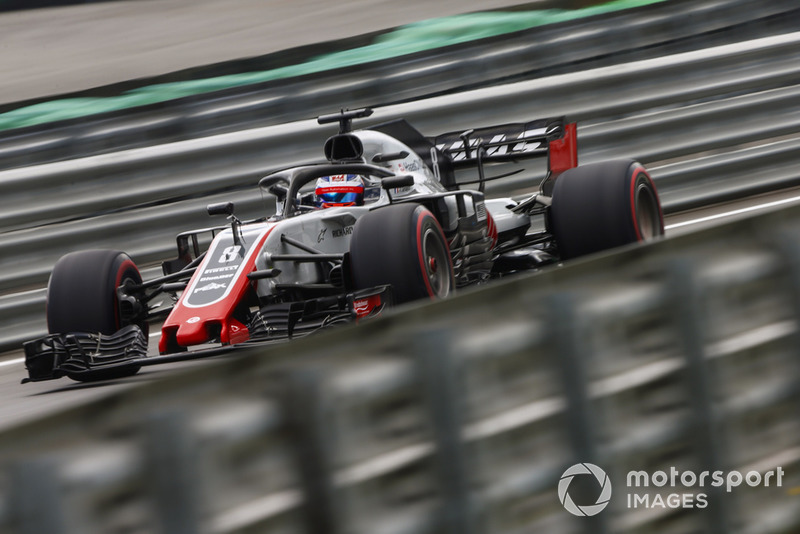 8: Romain Grosjean, Haas F1 Team VF-18: 1:08.517