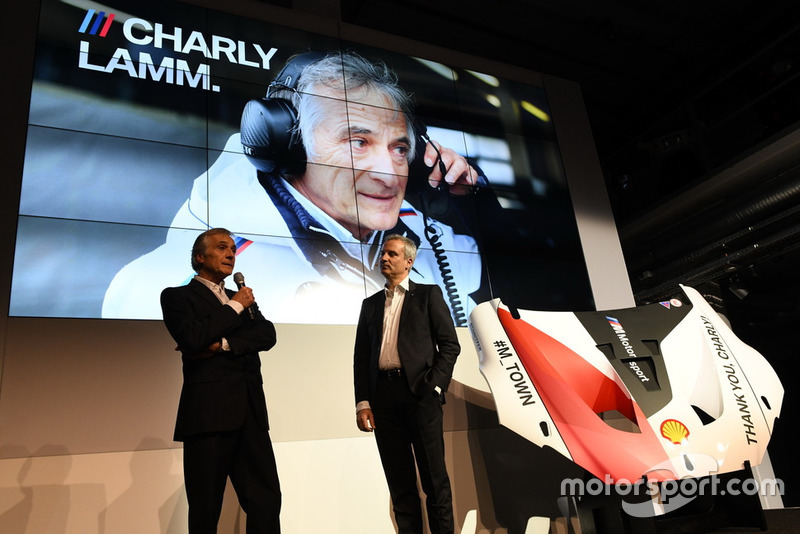 Чарли Ламм и Йенс Марквардт, глава BMW Motorsport