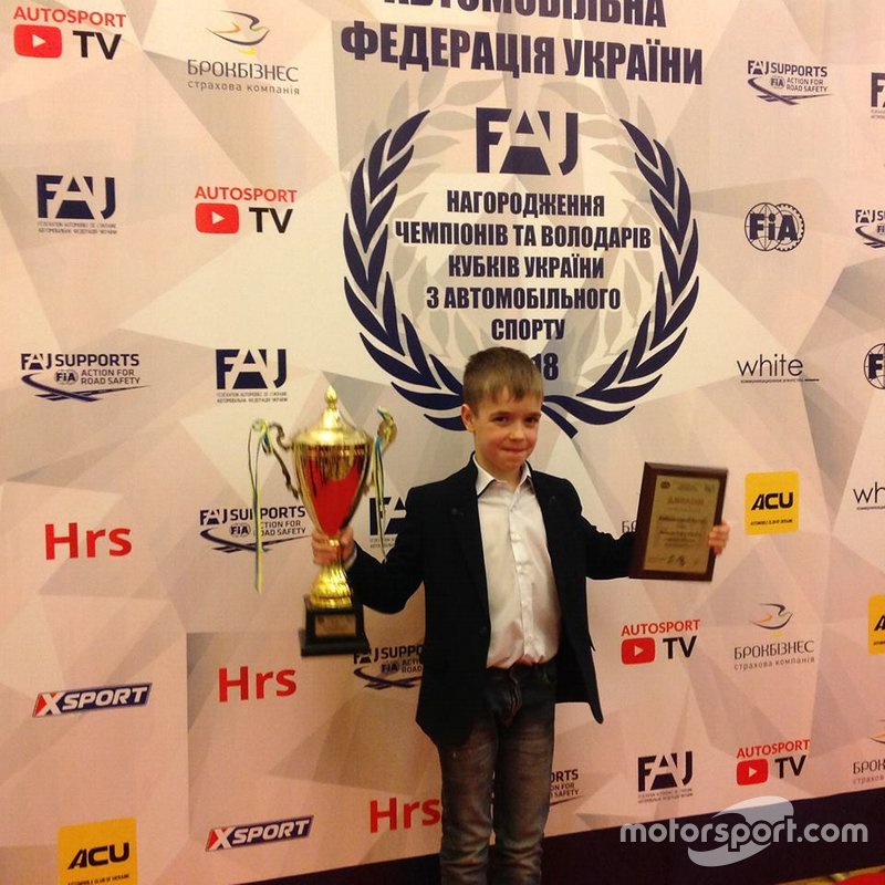 Нагородження учасників Чемпіонату України з картингу