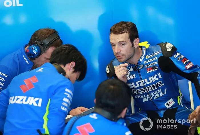 Sylvain Guintoli, piloto probador de Suzuki MotoGP