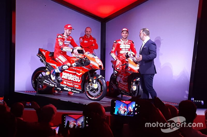 Andrea Dovizioso y Danilo Petrucci, Ducati Team