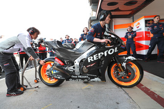 La moto di Marc Marquez, Repsol Honda Team
