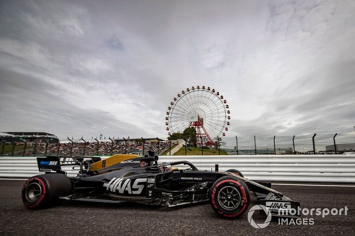 13º Romain Grosjean, Haas F1 Team VF-19 (1:29.553)