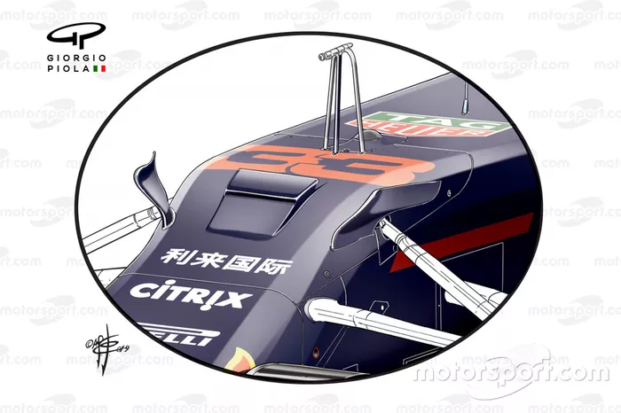 Red Bull RB15 fins