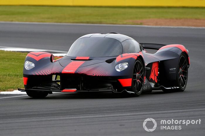 El Aston Martin Valkyrie en Silverstone
