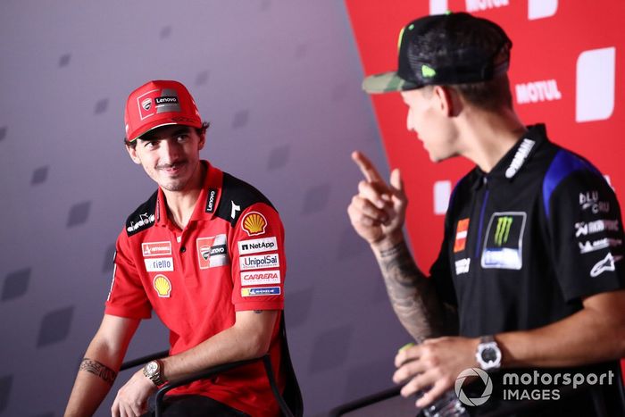 Francesco Bagnaia, Equipo Ducati, Fabio Quartararo, Yamaha Factory Racing