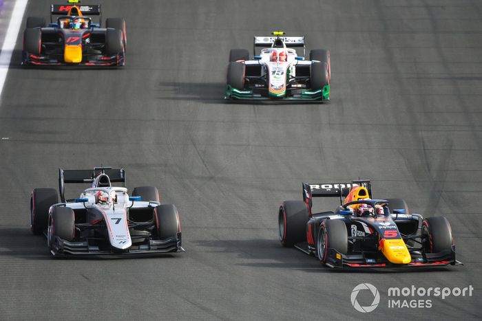 Liam Lawson, Carlin, Marcus Armstrong, Hitech Grand Prix, Ralph Boschung, Campos Racing, Ayumu Iwasa, Dams