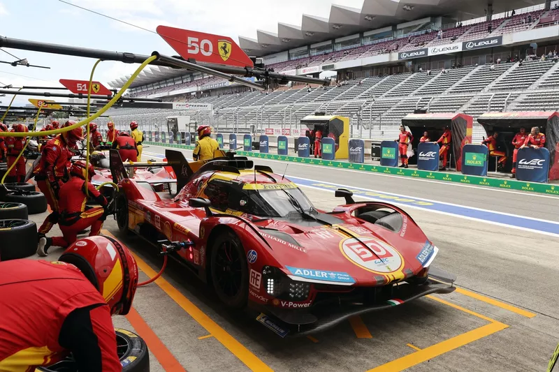 #Ferrari 499P AF Corse n°50 : Antonio Fuoco, Miguel Molina, Nicklas Nielsen