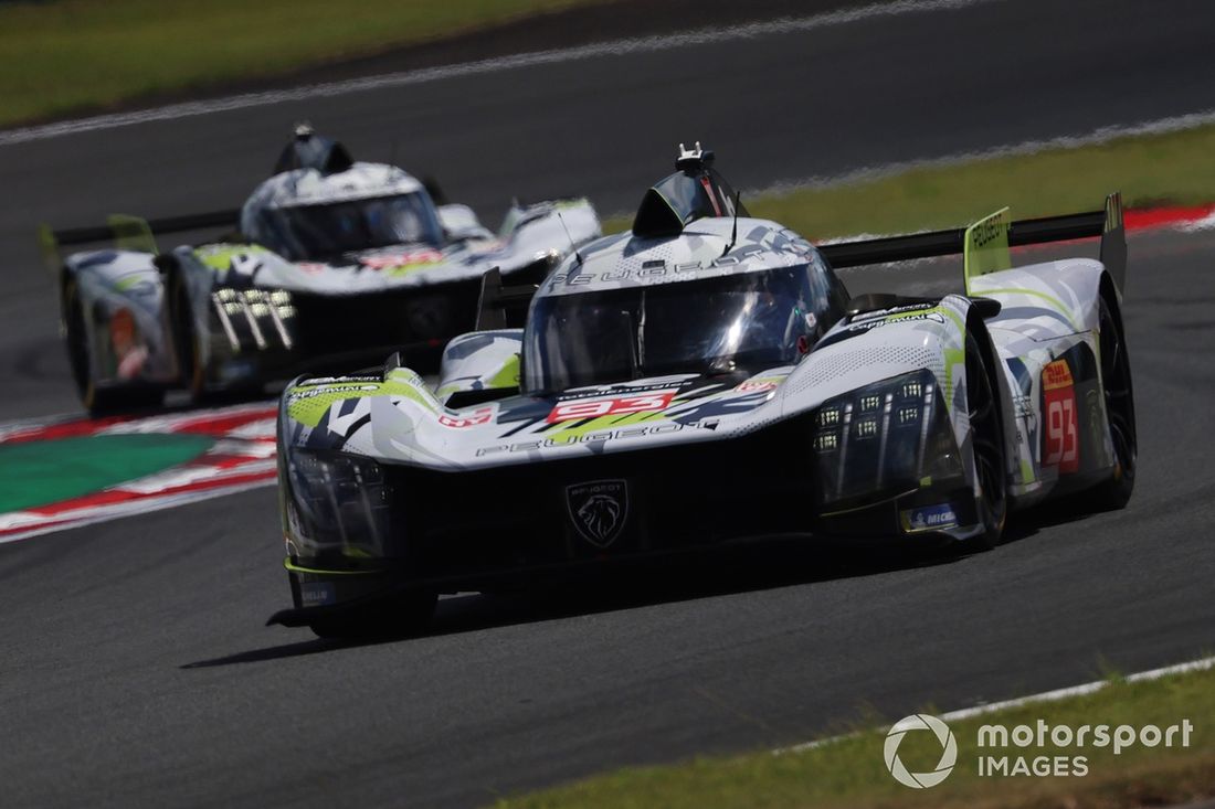 #93 Peugeot Totalenergies Peugeot 9X8: Mikkel Jensen, Nico Muller, Jean-Eric Vergne