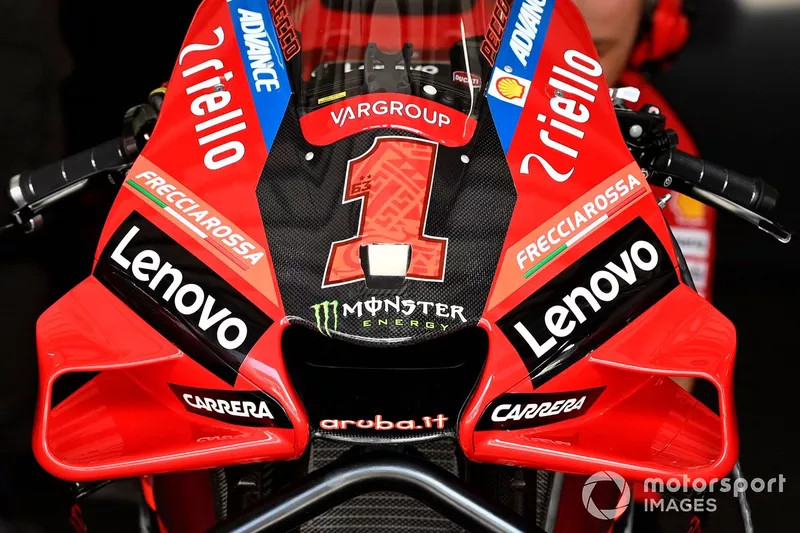 Francesco Bagnaia, Ducati Team bike