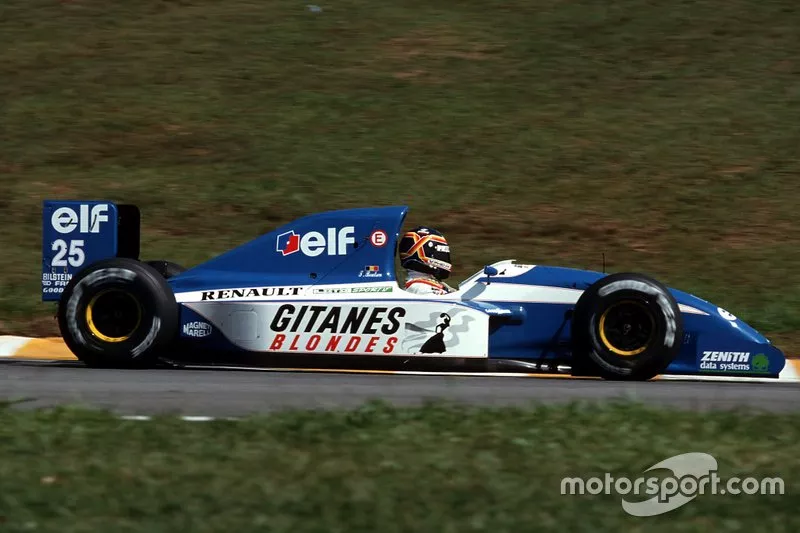 Thierry Boutsen, Ligier JS37 Renault