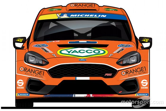 Adrien Fourmaux, Orange1 Racing, M-Sport, Ford Fiesta R5 MkII