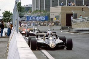 Nigel Mansell, Lotus 91, Elio de Angelis, Lotus 91, John Watson, McLaren MP4/1B