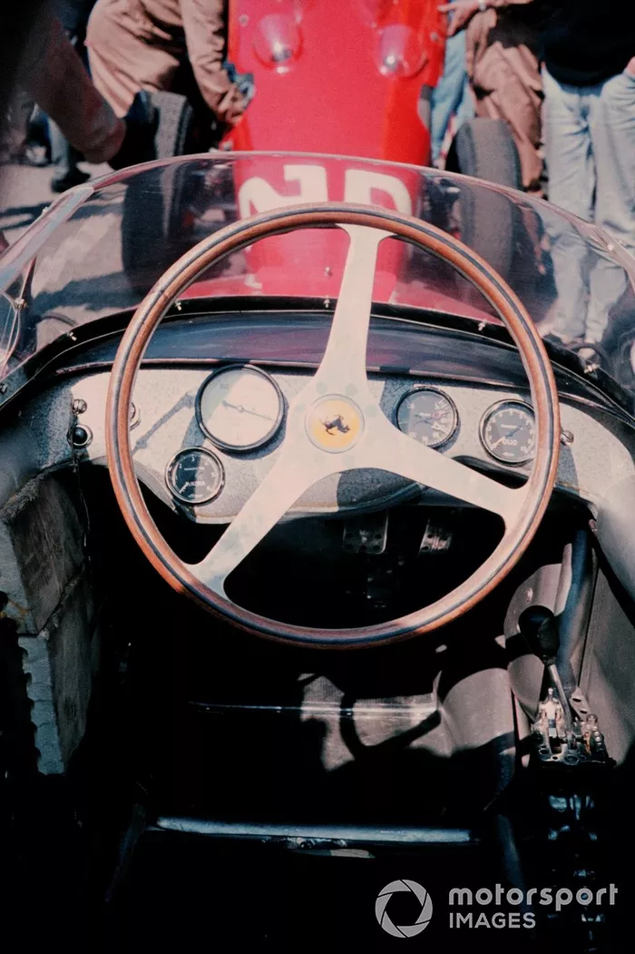 Volante del monoplaza de Ritchie Ginther, Ferrari 156