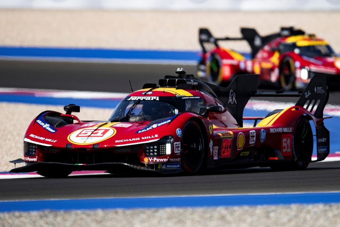 #51 AF Corse Ferrari 499P: Alessandro Pier Guidi, James Calado, Antonio Giovinazzi