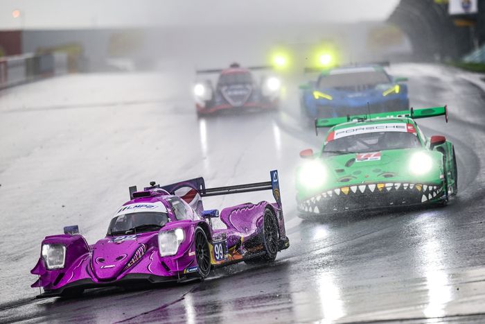 #99 AO Racing, ORECA LMP2 07: PJ Hyett, Dane Cameron, Jonny Edgar