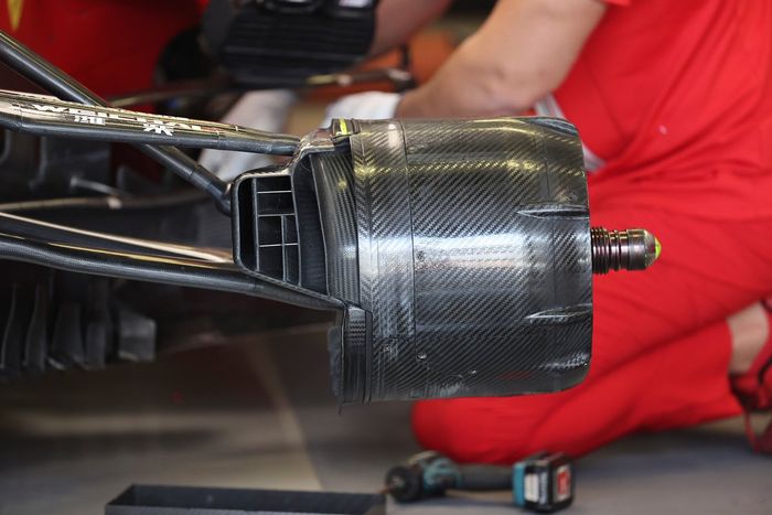 Tambor del freno izquierdo del Ferrari SF21