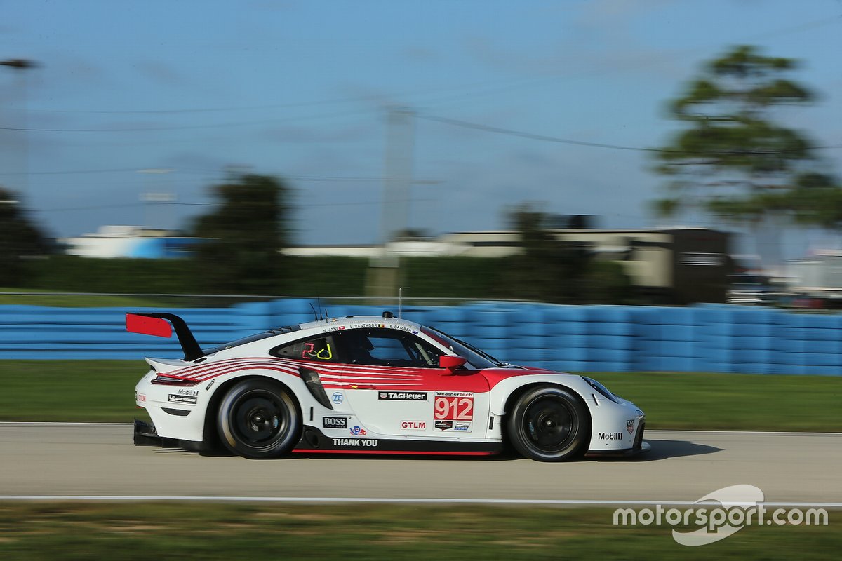 #912 Porsche GT Team Porsche 911 RSR - 19, GTLM: Laurens Vanthoor, Earl Bamber, Neel Jani