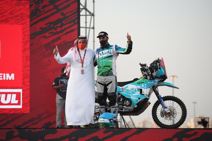 #70 Mishal Alghuneim KTM: Mishal Alghuneim