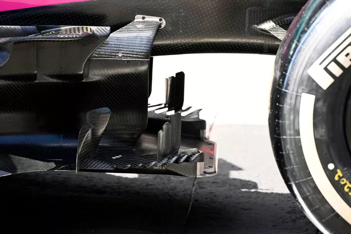 Detalle del Aston Martin AMR21 detail