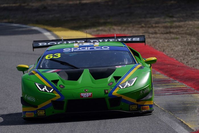 #63 VSR, Lamborghini Huracán GT3 Evo: Karol Basz, Benjamin Hites, Mattia Michelotto