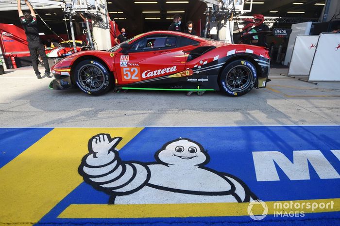 #52 AF Corse Ferrari 488 GTE Evo: Cristoph Ulrich, Steffen Görig, Alexander