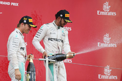 Нико Росберг, Mercedes AMG F1, Льюис Хэмилтон, Mercedes AMG F1