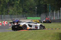 #58 Garage 59, McLaren 650 S GT3: Rob Bell, Côme Ledogar, Shane Van Gisbergen