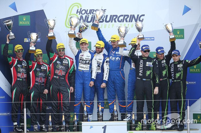 Pipo Derani, Ryan Dalziel,e Christopher Cumming conseguiram a terceira posição na mesma classe.