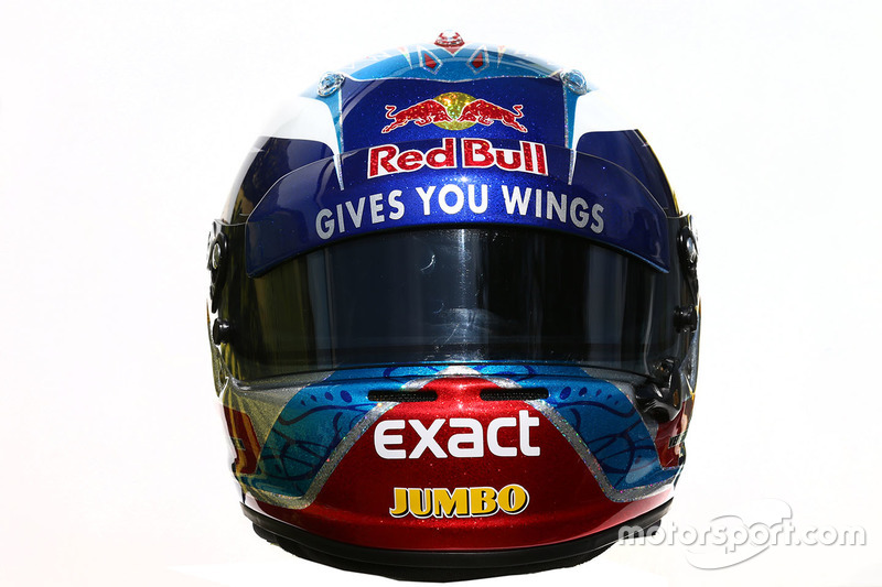 Il casco di Max Verstappen, Scuderia Toro Rosso