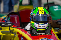 Helmet of Lucas di Grassi, ABT Schaeffler Audi Sport