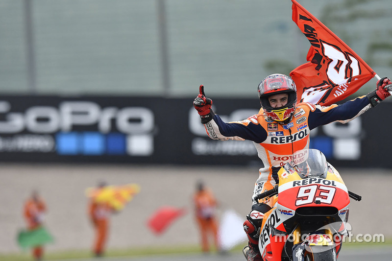 Il vincitore Marc Marquez, Repsol Honda Team