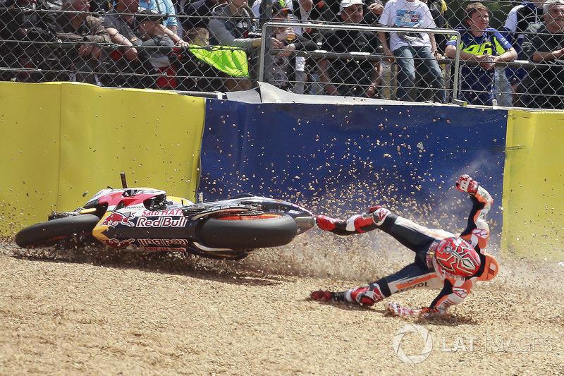 Chute de Marc Marquez, Repsol Honda Team