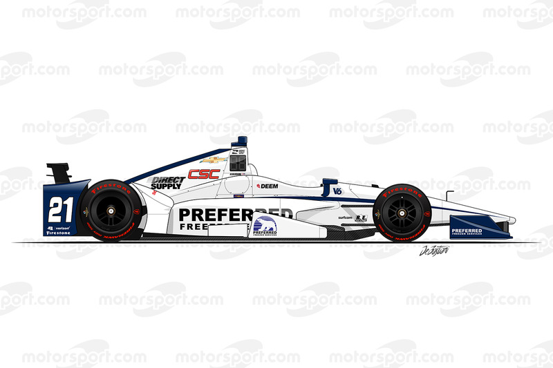 #21 - JR Hildebrand, Ed Carpenter Racing Chevrolet