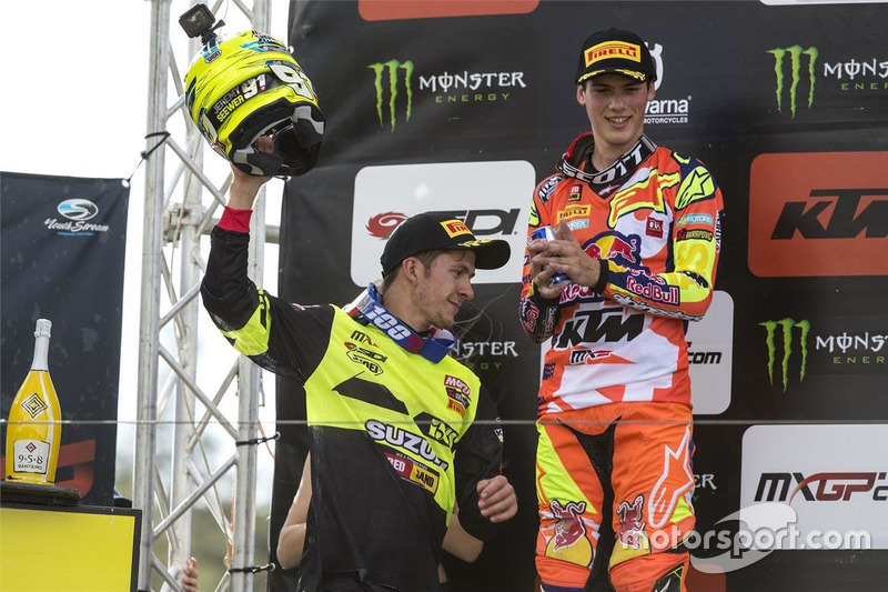 Jeremy Seewer, Suzuki; Jorge Prado, KTM