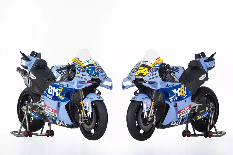 Livrée Gresini Racing
