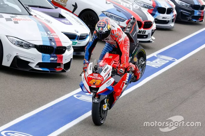 Il vincitore della gara Jack Miller, Pramac Racing

