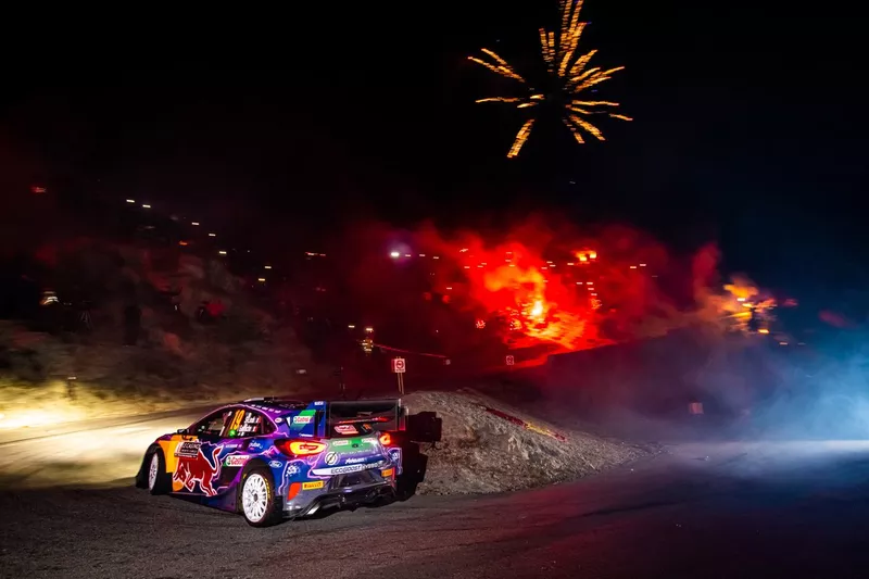 Sébastien Loeb, Isabelle Galmiche, M-Sport Ford World Rally Team Ford Puma Rally1