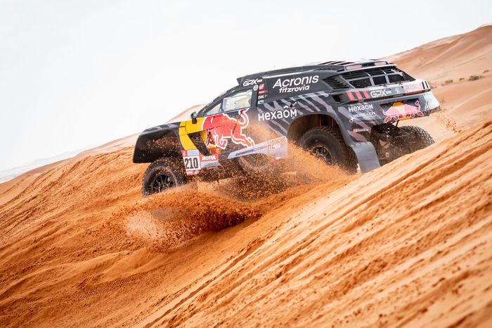 #210 Karman / Hexaom Peugeot: Cyril Despres, Taye Perry