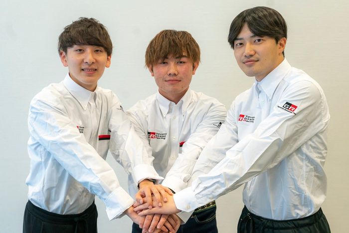 Hikaru Kogure, Nao Otake, Yuki Yamamoto, Toyota Gazoo Racing WRC Challenge Program